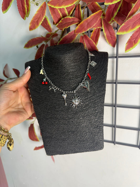 Collar lazo Plata Acero