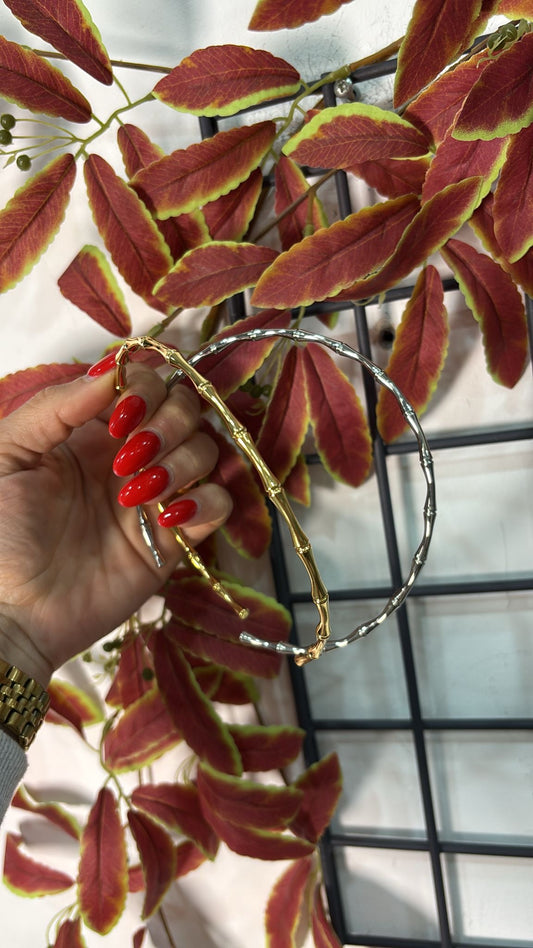 Choker dorado de Acero