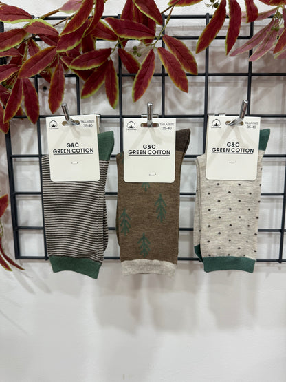 Calcetines altos media espina