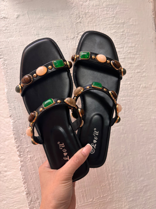 Sandalias piedra