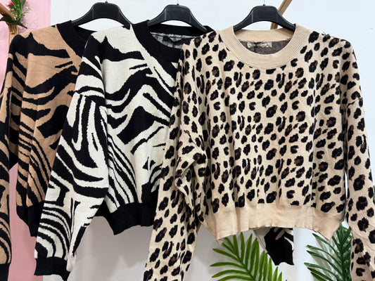 Jersey animal print
