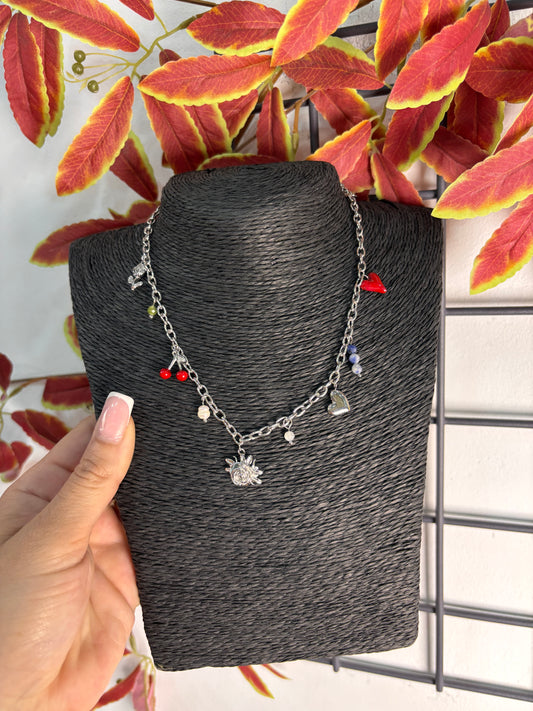 Collar Flor Acero