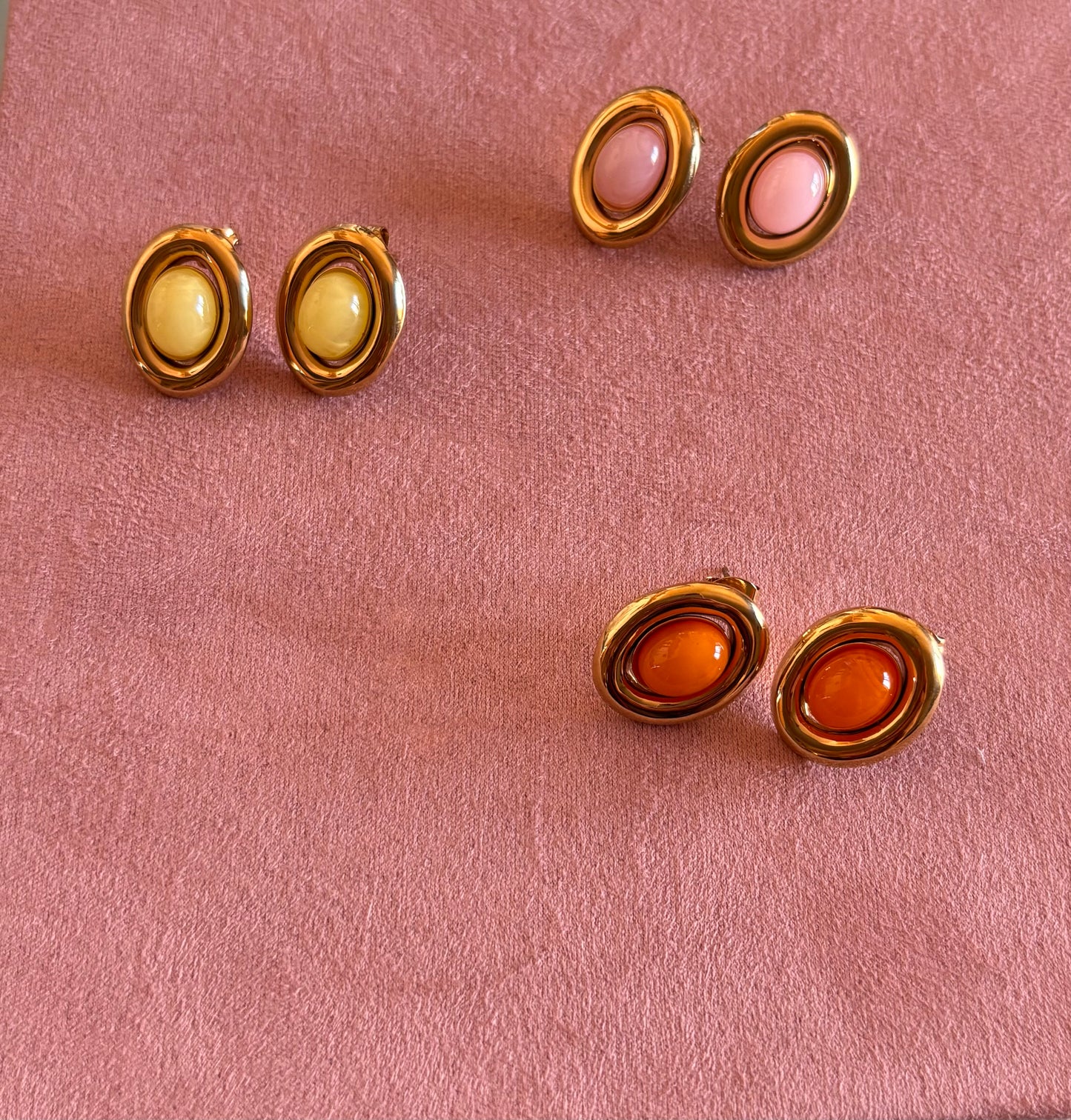 Pendientes Color Acero