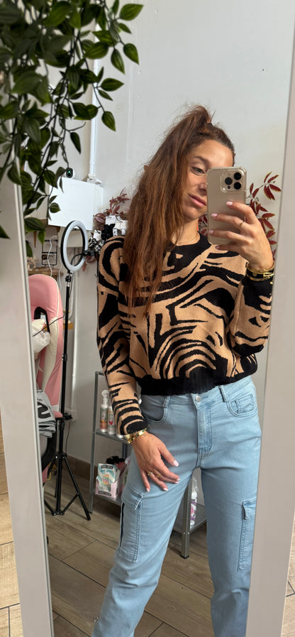 Jersey animal print