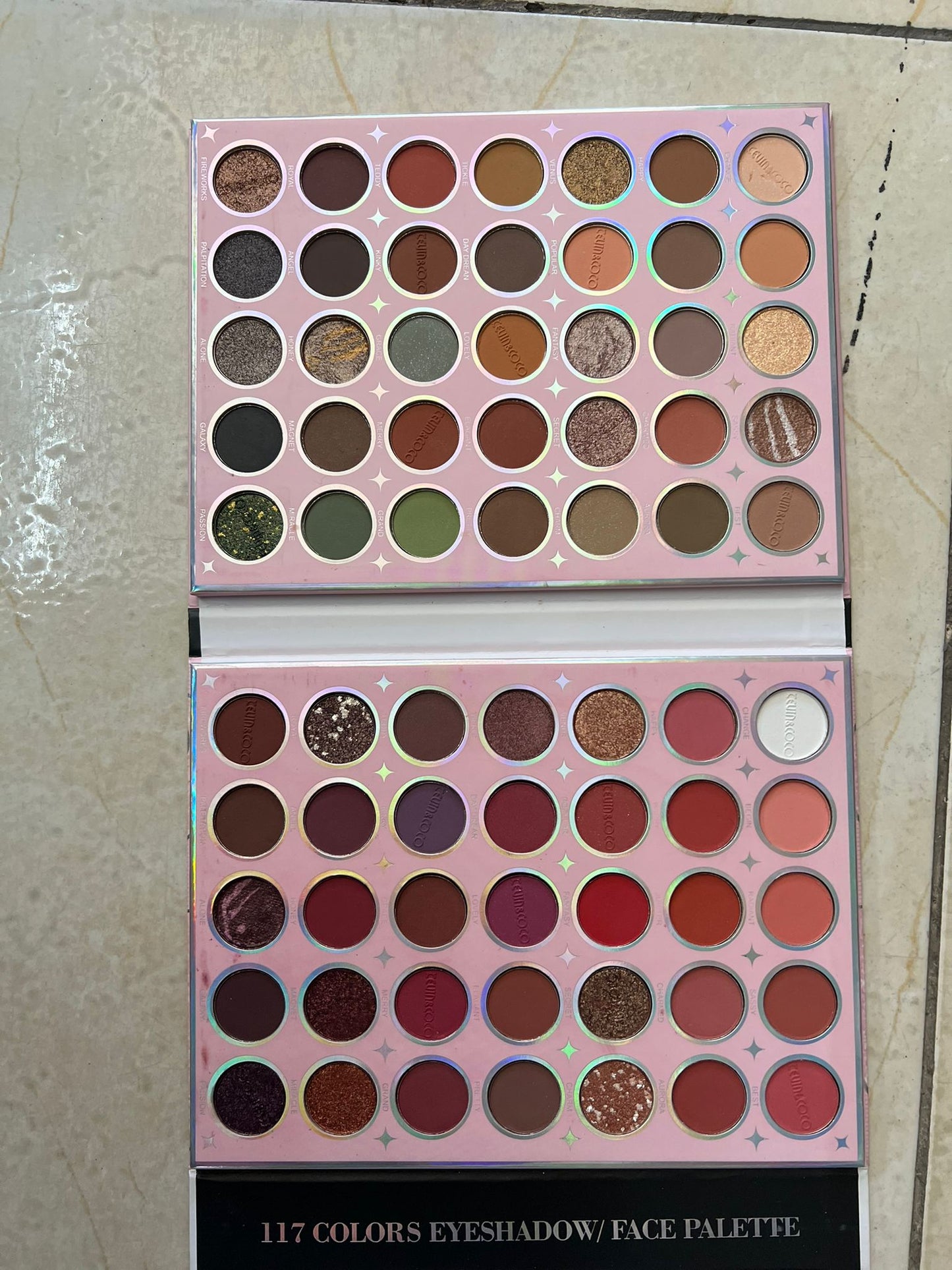 Paleta sombras